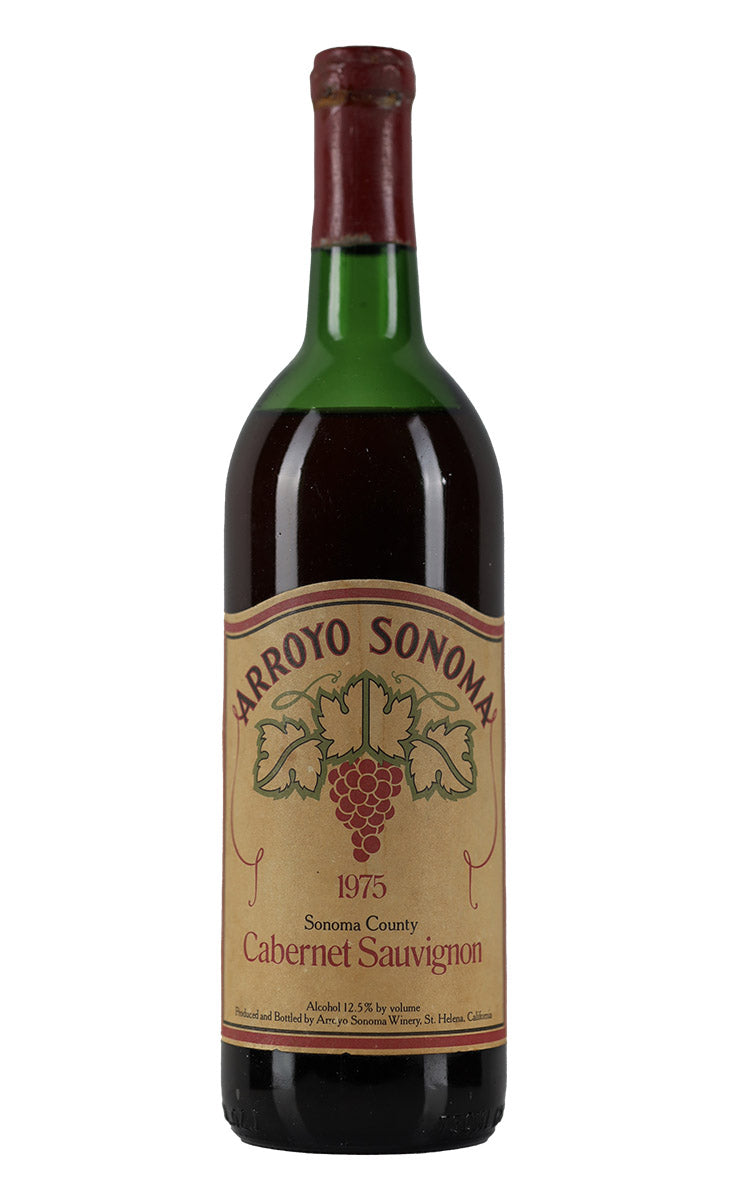 1975 Arroyo Sonoma Winery Cabernet Sauvignon Sonoma California 750ml