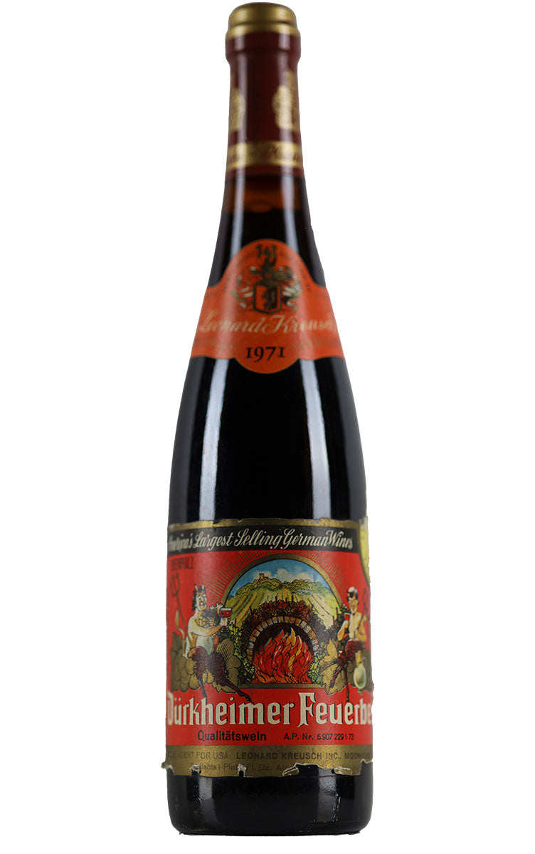 1971 Leonard Kreusch Durkheimer Feuerberg Trier Germany 750ml