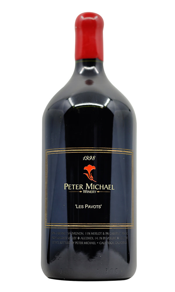 Vino Vegas 1998 Peter Michael Les Pavots Red Bordeaux Blend 3000ml