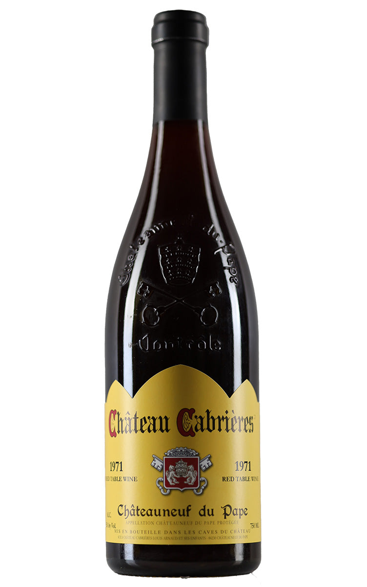 1971 Château Cabrières Châteauneuf-du-Pape 750ml