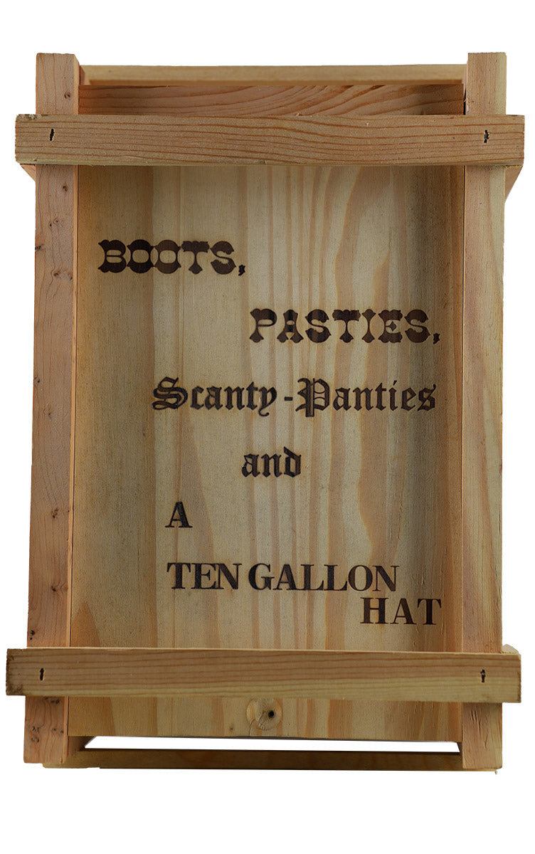 2003 Sine Qua Non Boots, Pasties, Scanty Panties and a Ten Gallon Hat Set of 2x375ml