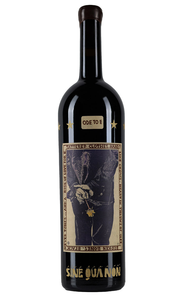 Vino Vegas 2004 Sine Qua Non Ode to E Syrah 1500ml