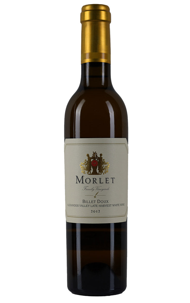 2012 Morlet Family Vineyards Billet Doux Alexander Valley Late Harvest Sweet Wine 375ml