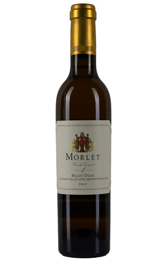 Vino Vegas 2012 Morlet Family Vineyards Billet Doux Alexander Valley Late Harvest Sweet Wine 375ml