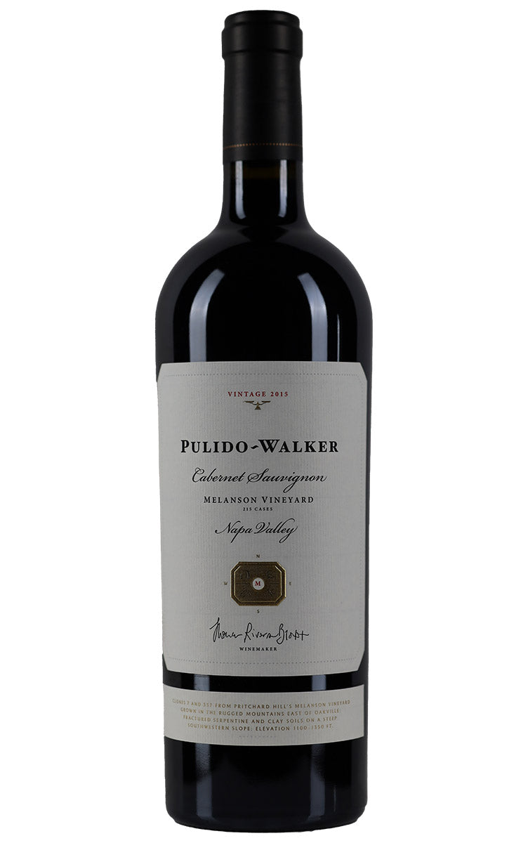 Vino Vegas 2015 Pulido-Walker Melanson Vineyard Cabernet Sauvignon Napa Valley USA 750ml